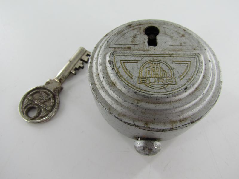 German Padlock made by Burg nr20 DRP