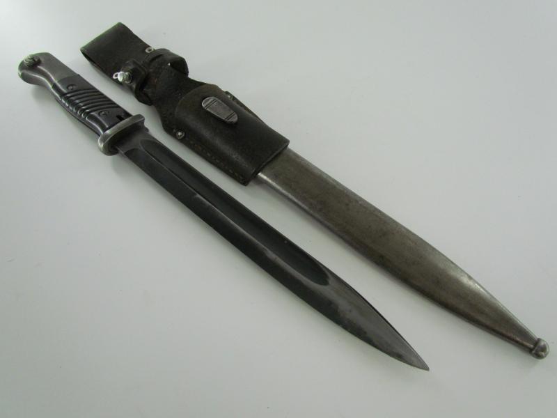 K98 Bayonet (Seitengewehr)SG 84/98 With Frog