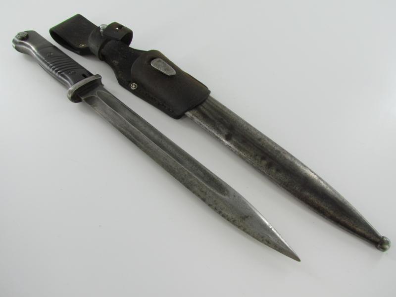 K98 Bayonet (Seitengewehr)SG 84/98 With Frog...Matching Numbers 42fnj