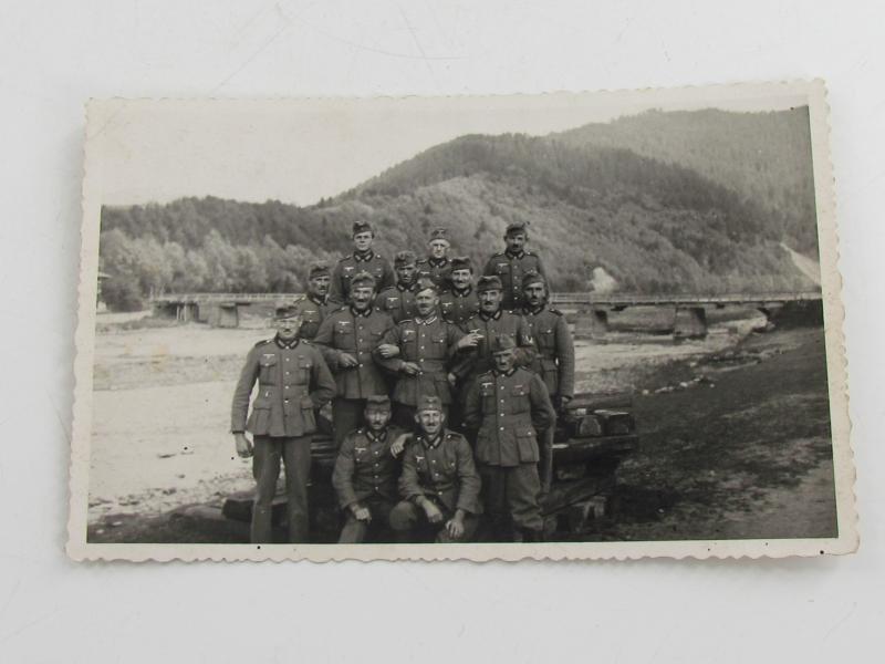 Group Photo From Wehmacht Soldiers