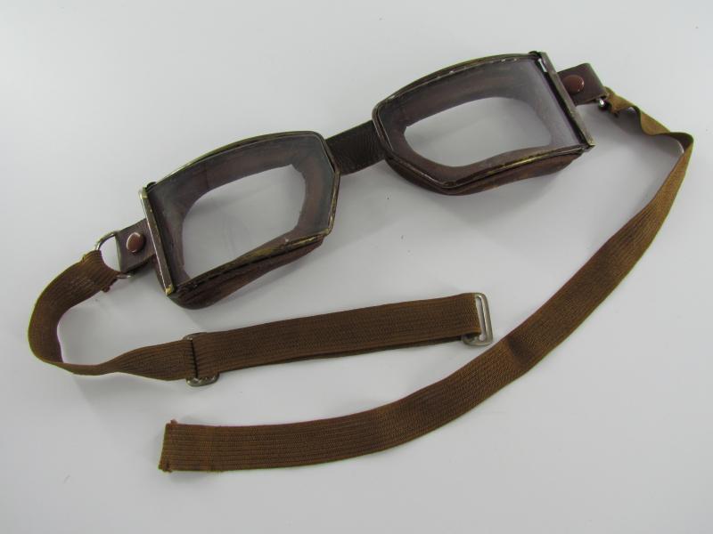 Pre War Army Issue Motorcycle Goggles