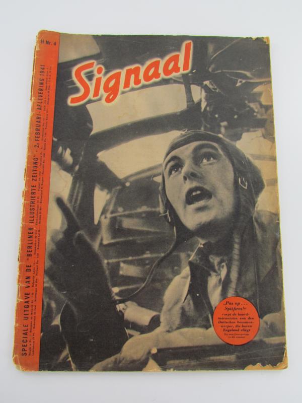 Signal German War Time magazine No 4 1941....Dutch