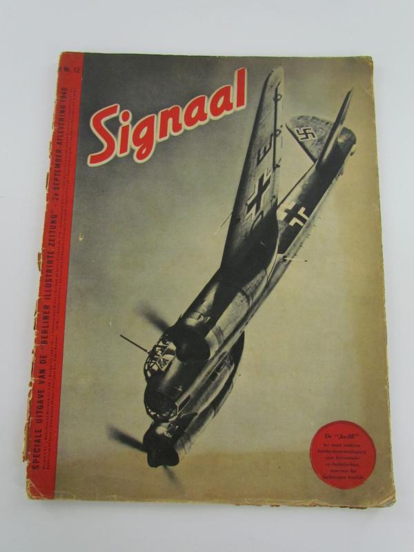 Signal German War Time magazine No 12 1940...Dutch