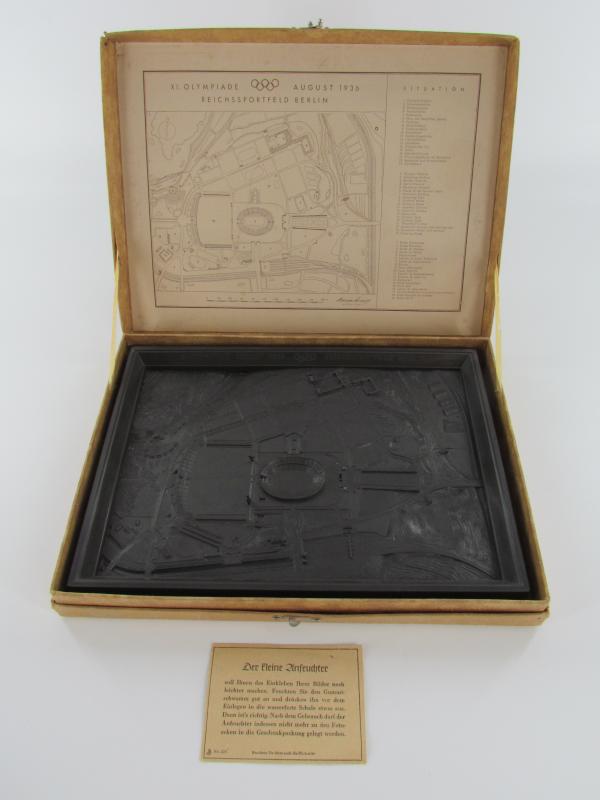 1936 Berlin Olympics Stadium Model In Original Box...Rare