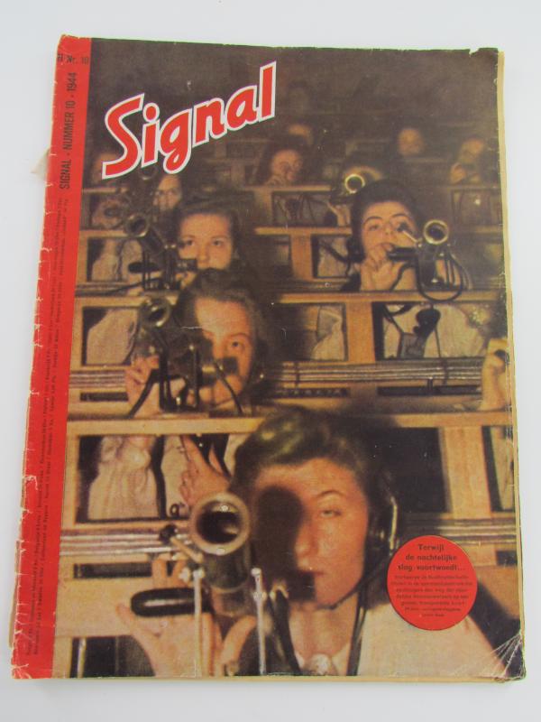 Signal German War Time magazine No 10 1944...Dutch