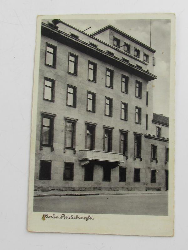 Postcard : Berlin Reichskanzlei ( Reichschancellery  )