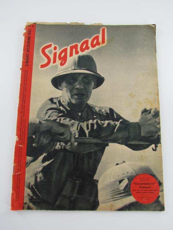 Signal German War Time magazine No 6 1942...Dutch