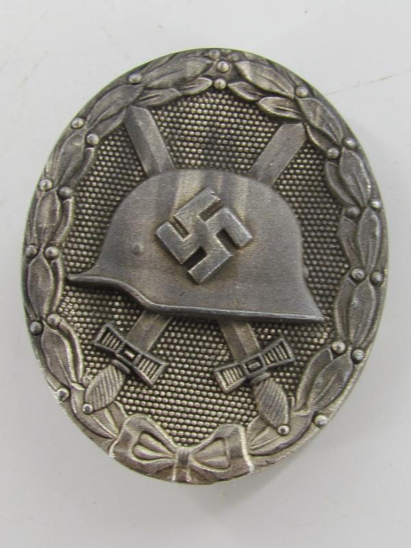 Verwundeten Abzeichen ( Wound Badge ) in Silber Maker 65