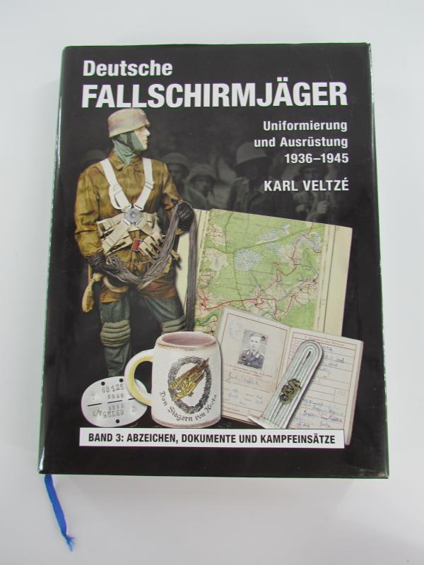 Book : Deutsche Fallschirmjäger Band 3 ( Karl Veltzé )