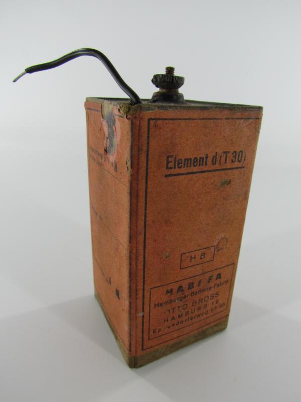 German FF33 field phone battery