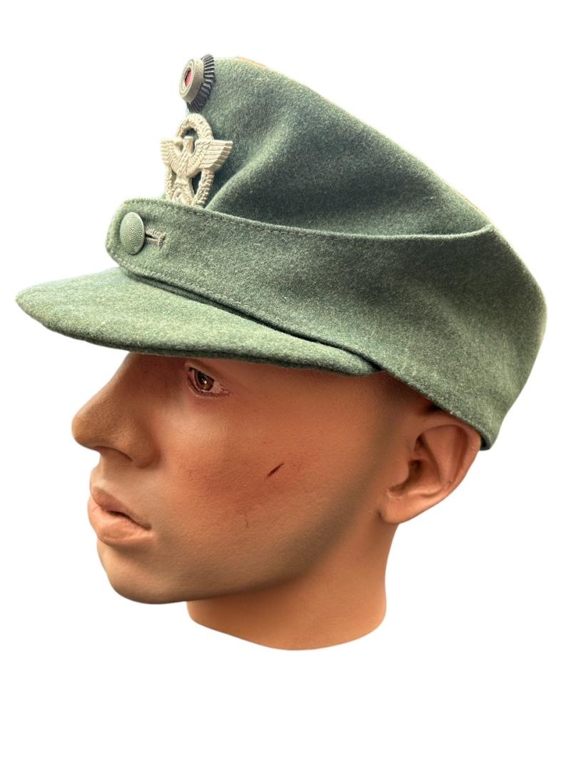 Wehrmacht Gendarmerie (Rural Police) Cap (Einheitsfeldmütze M43)