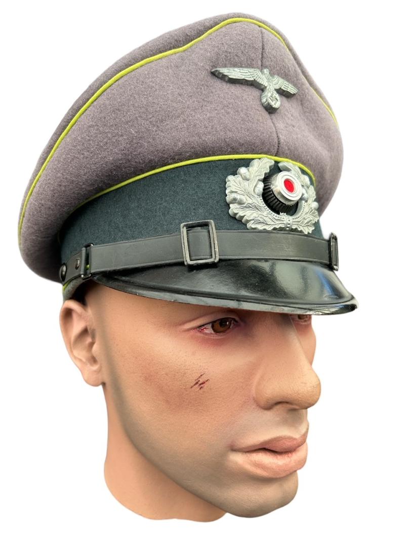 Wehrmacht Heer Panzergrenadier EM/NCO´s Visor Cap...Rare