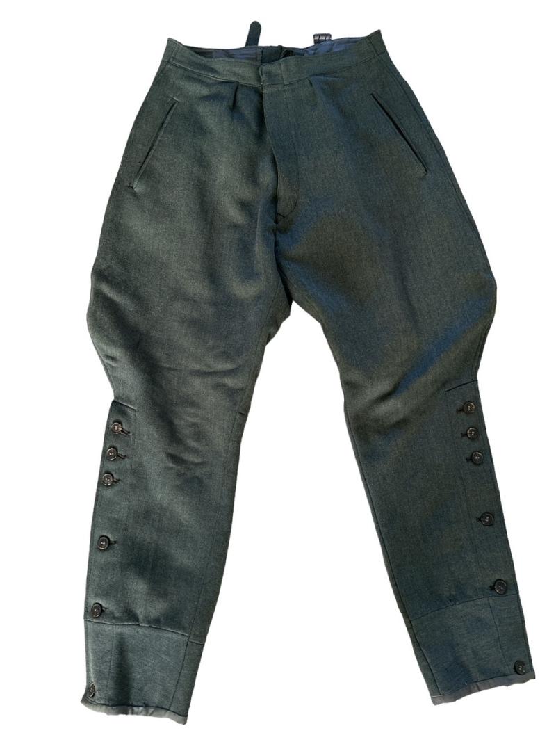 Waffen-SS/Heer NCO/Officer's Gaberdine Combat Trousers
