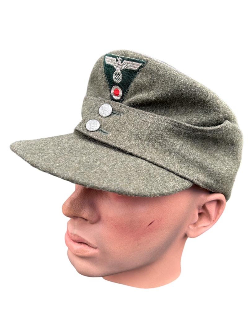 Wehrmacht (Heer) Officer Field Cap ‘Einheitsfeldmütze’