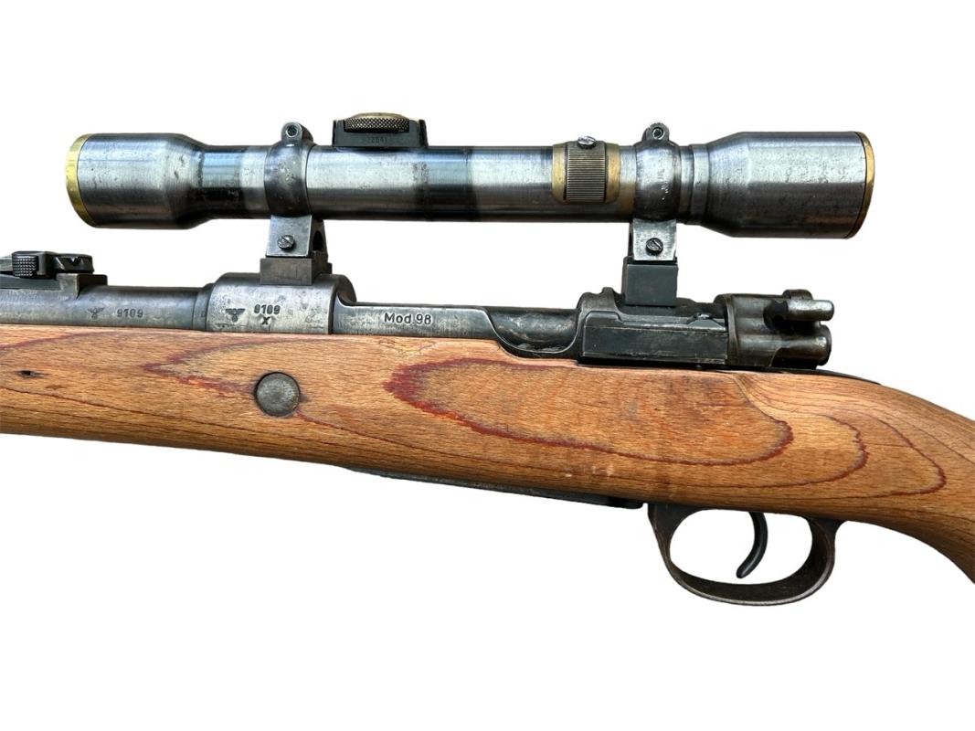 K98 byf41 met Sniper scope ....oud NL onklaar !!