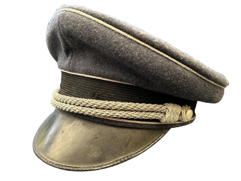 Luftwaffe Officer Visor Cap ( removed insignia )