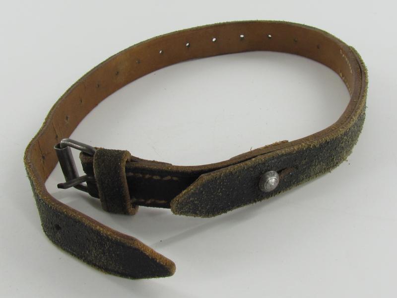 WH/SS Leather Messkit strap (Mantelriemen)