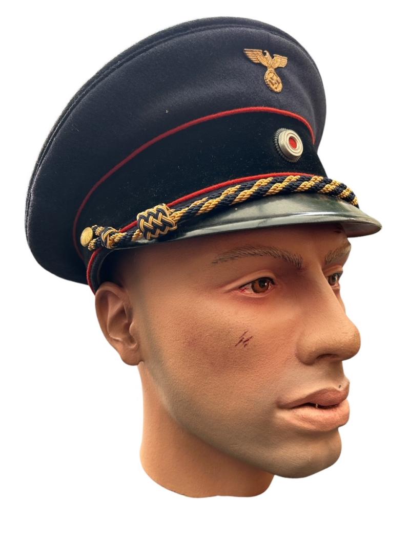 German 'Reichsbahn' Visor Cap