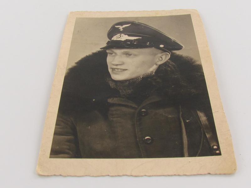 Portrait Photo of a Luftwaffe Pilot