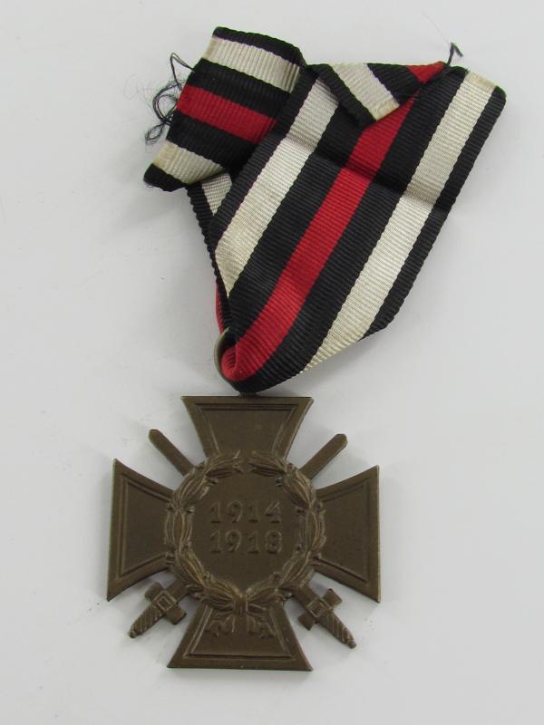 Ehrenkreuz für Frontkämpfer 1914-1918  ( Marked W.K. )