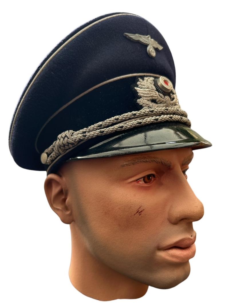 Railway Police ( Bahnschutz ) Officers Visor Cap...Rare