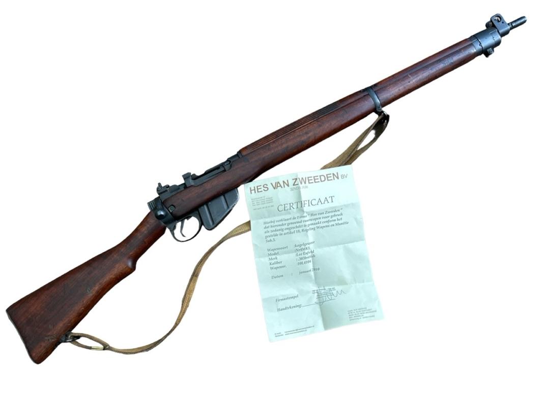 Deactivated Lee-Enfield no4 mk1* Canadian Longbranch made 1942