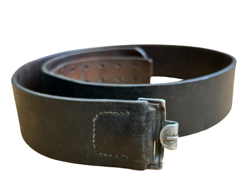 Luftwaffe Chocolate Brown Equipment Belt...LBA Marked