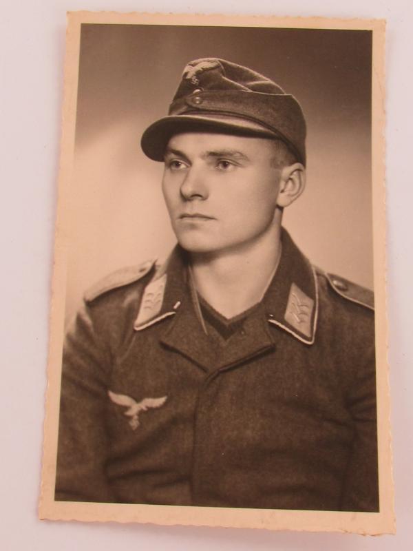 Portrait Photo of a Luftwaffe Soldier