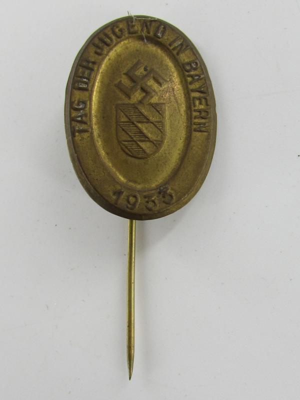 Tag Der Jugend Bayern 1933, Tinnie Stick Pin.