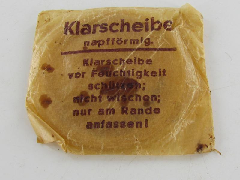 German Wehrmacht Klarscheiben Clear Lenses