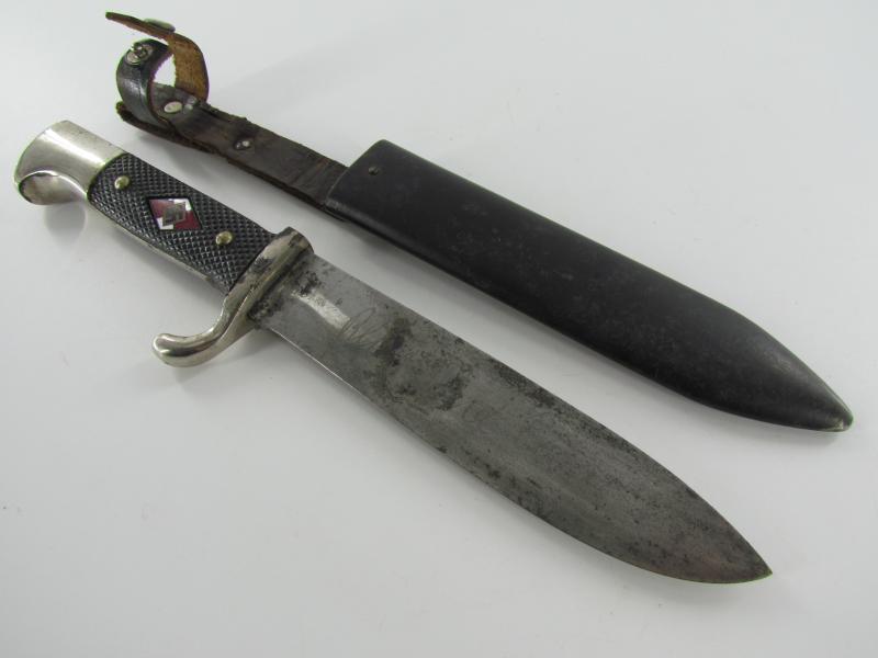 Hitler Youth Dagger by Ed Wüsthof with Motto