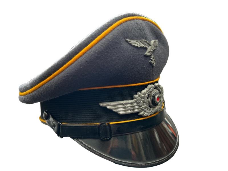 Luftwaffe EM/NCO visor cap for Pilot or Fallschirmjäger by Extra Klasse