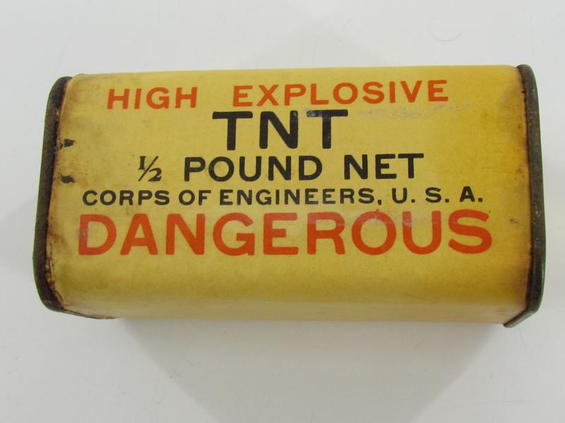 WWII US Empty TNT Package