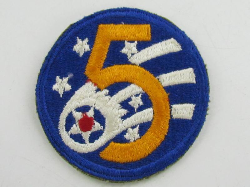 WWII US 5th Air Force Patch