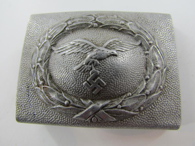 Luftwaffe Aluminum Belt Buckle – (Hermann Aurich)