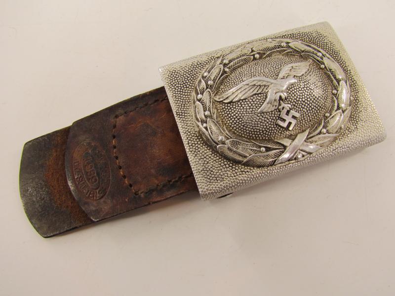 Luftwaffe Alumium Belt Buckle (J. Feix & Söhne1939 )