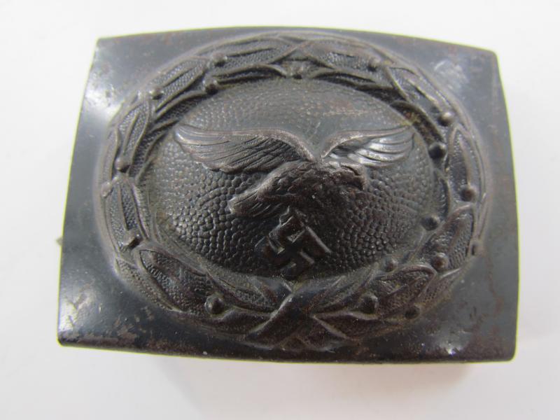 Luftwaffe steel belt buckle late war