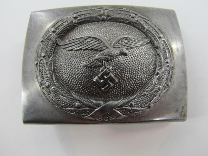 Rare crank catch Luftwaffe belt buckle marked C.T.D. 1942