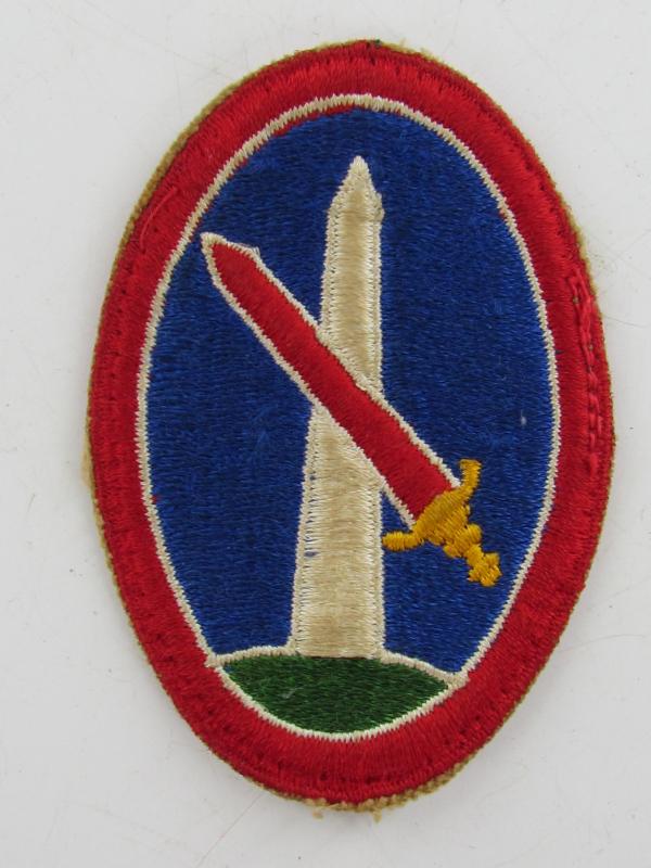 WWII US patch Washington DC military district