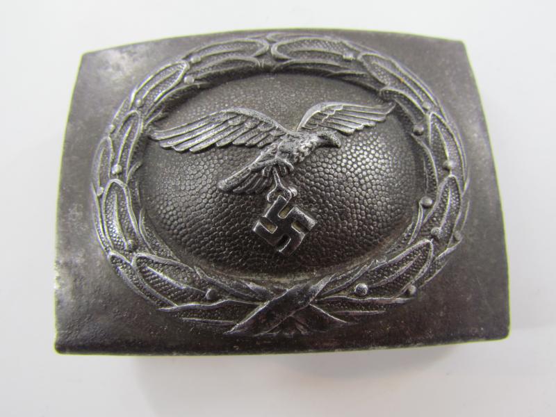 Luftwaffe steel belt buckle late war