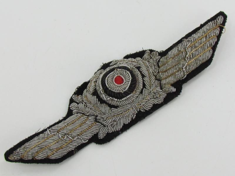 Luftwaffe Embroided Cap-Wreath ( cocarde )