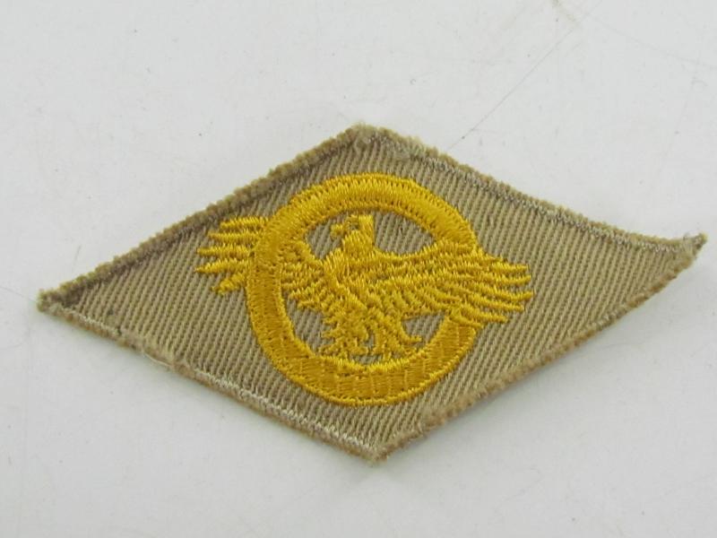 WWII US Honorable Discharge Khaki “Raptured Duck” Patch