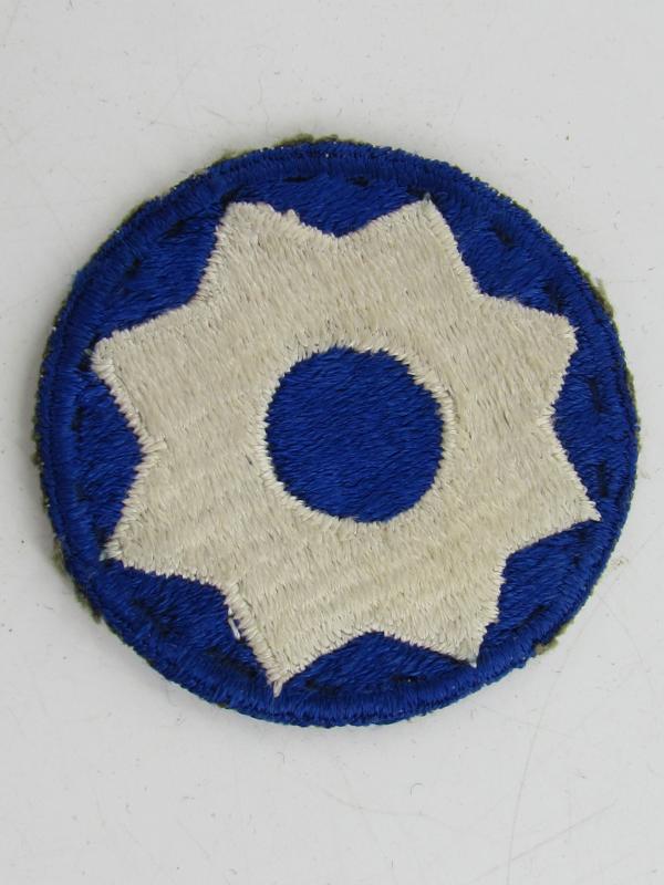 WWII US 8th Army Service Command Patch