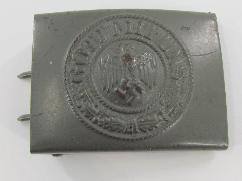 Wehrmacht Army (Heer) steel belt buckle by Richard Sieper & Söhne