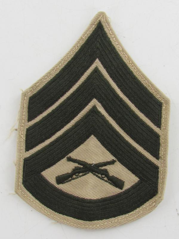 WWII USMC ( Marine Corp ) Sergeant  Patch