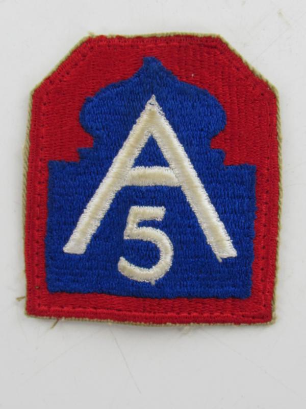 WWII US 5th Army North Sleeve Patch