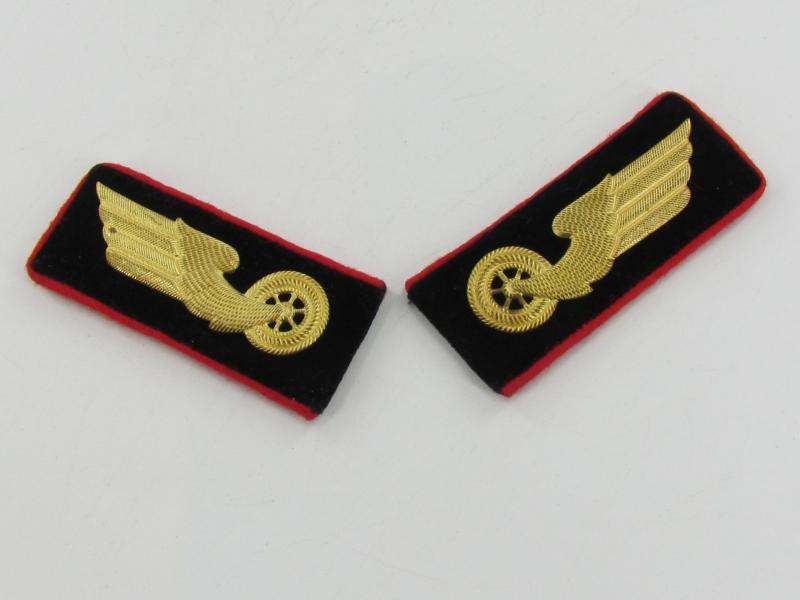 DRB 'Deutsche Reichsbahn' Collar Tabs