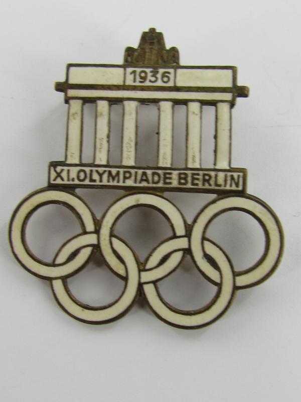 1936 Olympiade Berlin Visitors Badge