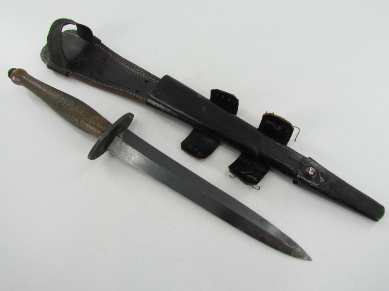 WW2 British Fairbairn Sykes 2nd Pattern Fighting Knife B2