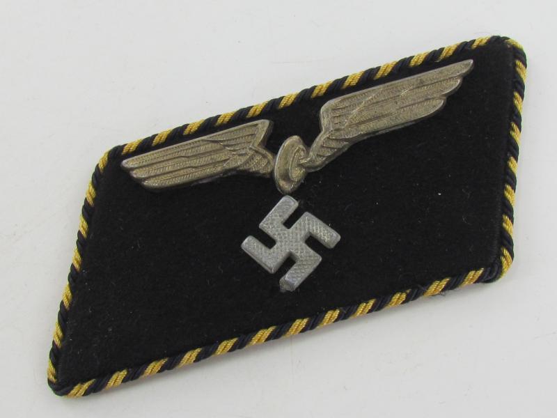 DRB 'Deutsche Reichsbahn ' single officer collar tab